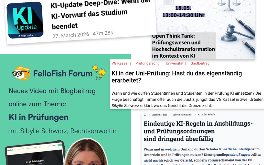 KI in Prüfungen: mehrere Blicke auf ein aktuelles Thema